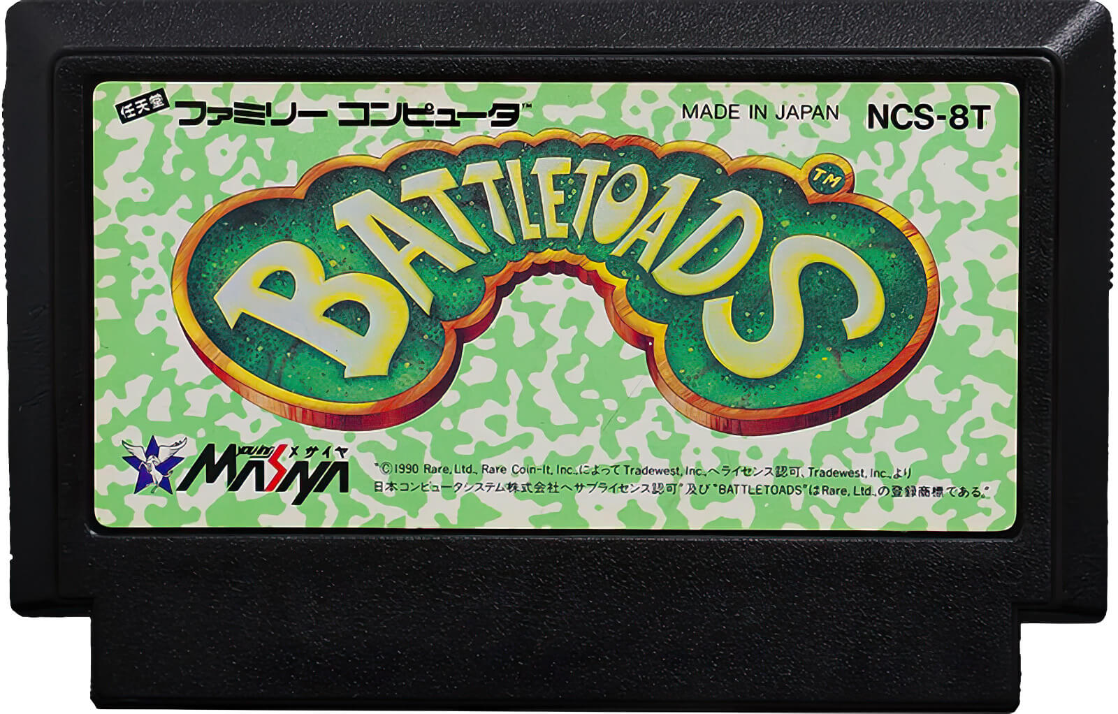 Лицензионный картридж Battletoads для Famicom